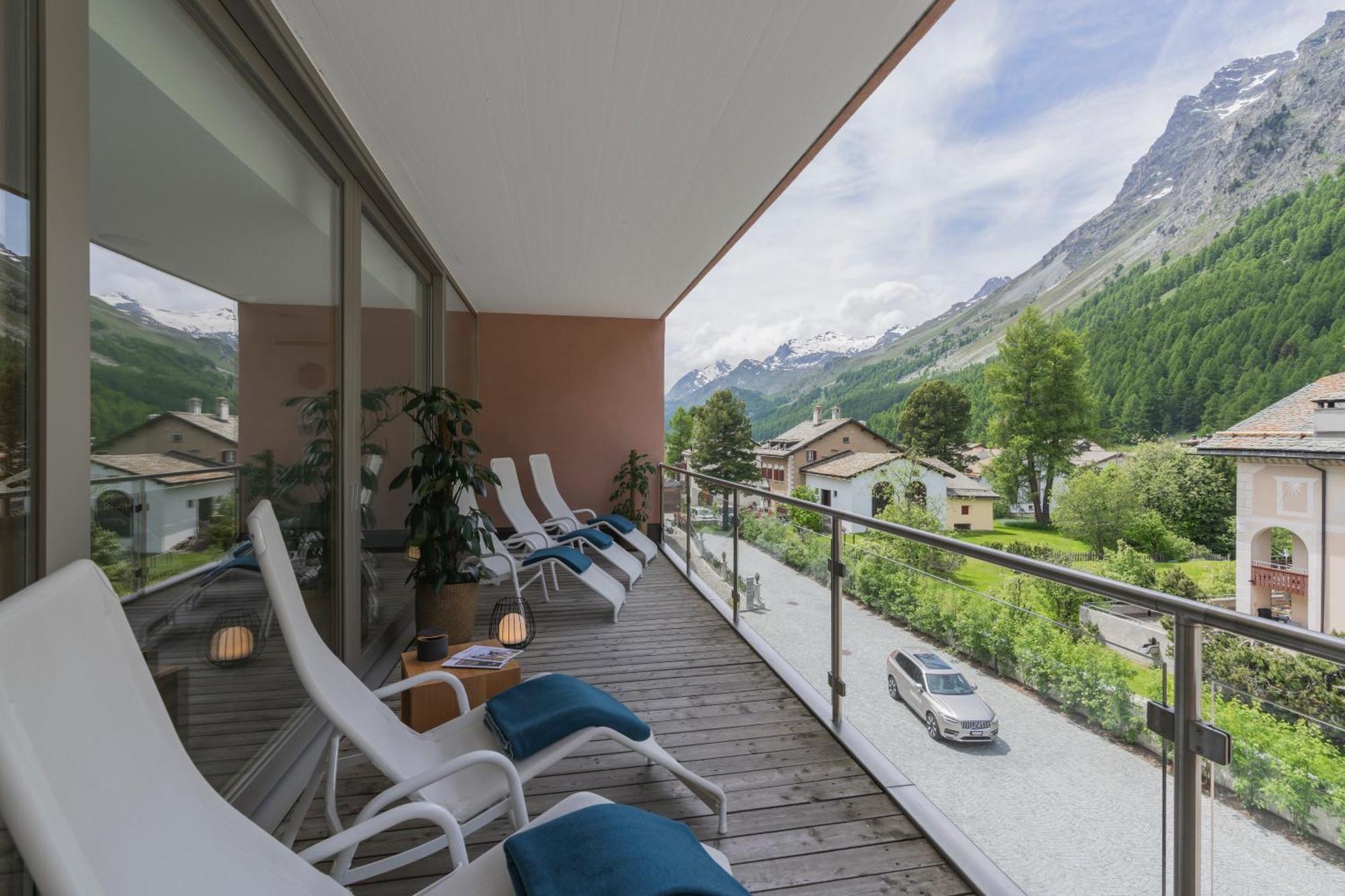 Parkhotel Margna Superior Sils Maria Exterior foto